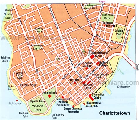 map of port charlottetown pei.